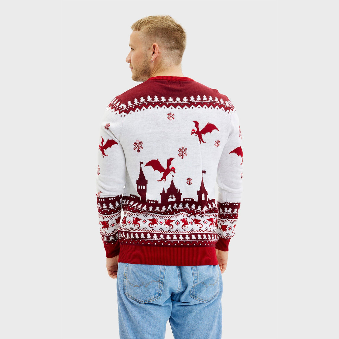 EB | Der Weihnachtsmann kommt Weihnachtspullover Herren