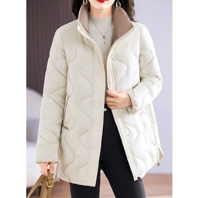 EB | Elegante gesteppte Jacke mit Stehkragen für einen Smart-Look Ideal für Herbst/Winter