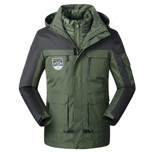 EB | Gestepptes Double-Jacket - Veil