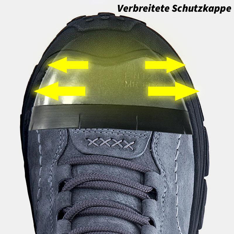 Warme und hohe Arbeitssicherheitsstiefel aus Winter Kaschmir und Stahlkappe EB
