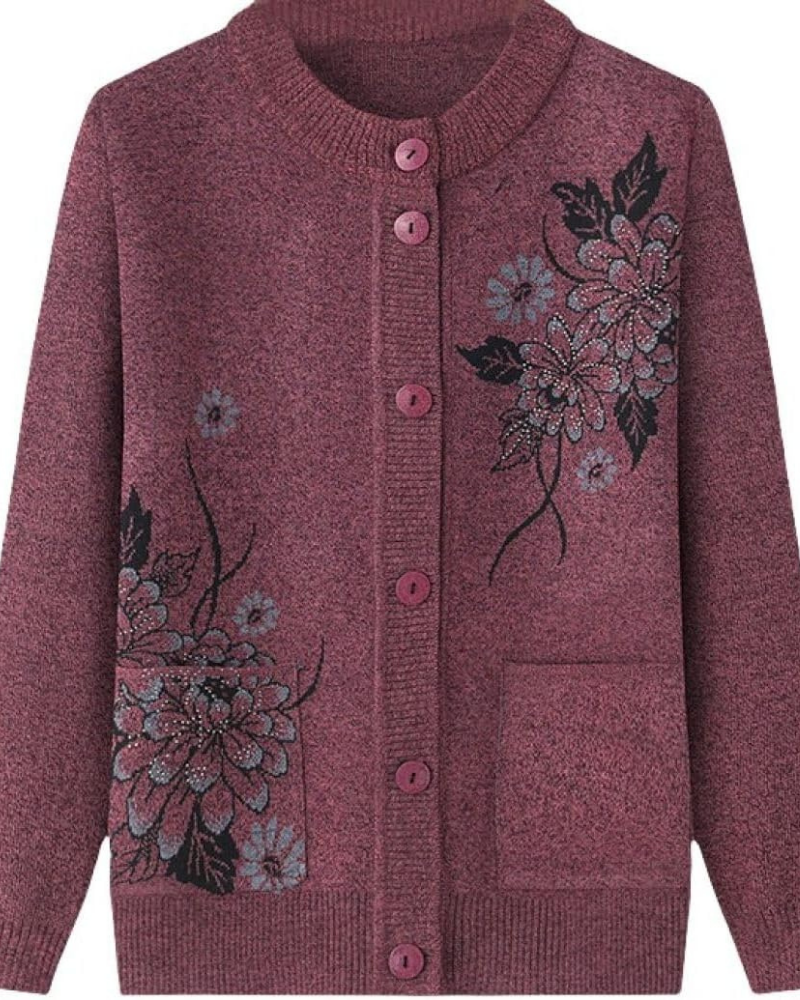 EB | Floral Charm Strickjacke