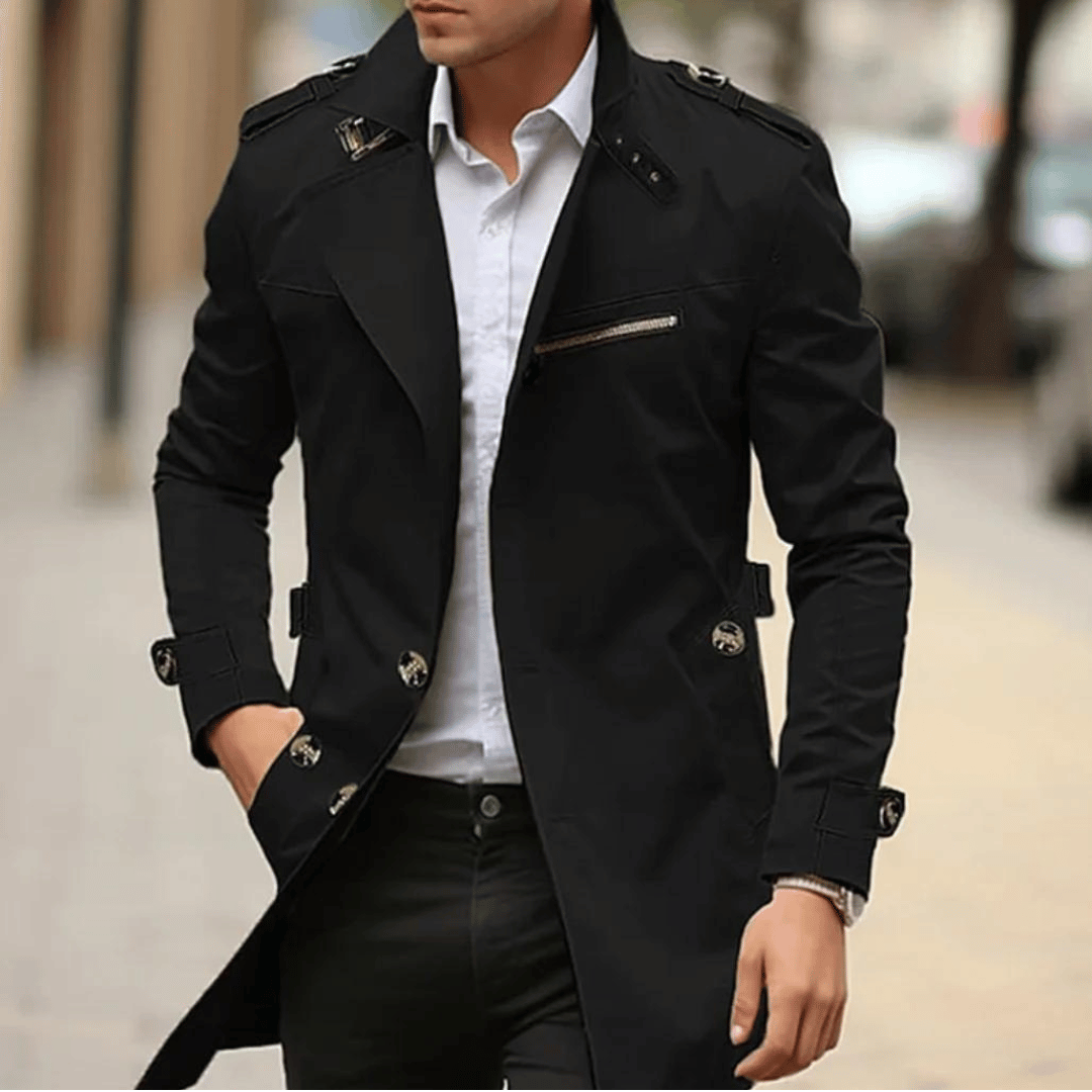 EB | Klassischer Trenchcoat für Herren