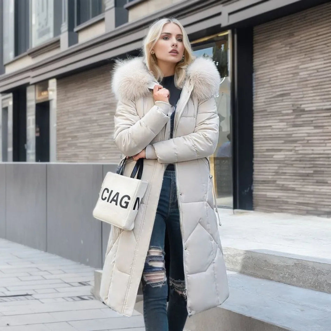 EB | Damen Winter Parka Jacke - Lange
