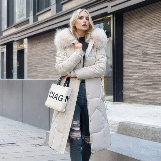 EB | Damen Winter Parka Jacke - Lange