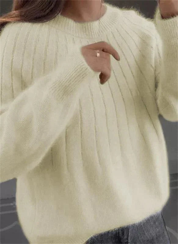 EB | Weicher Kaschmir Strickpullover für Damen - Warm und Luxus