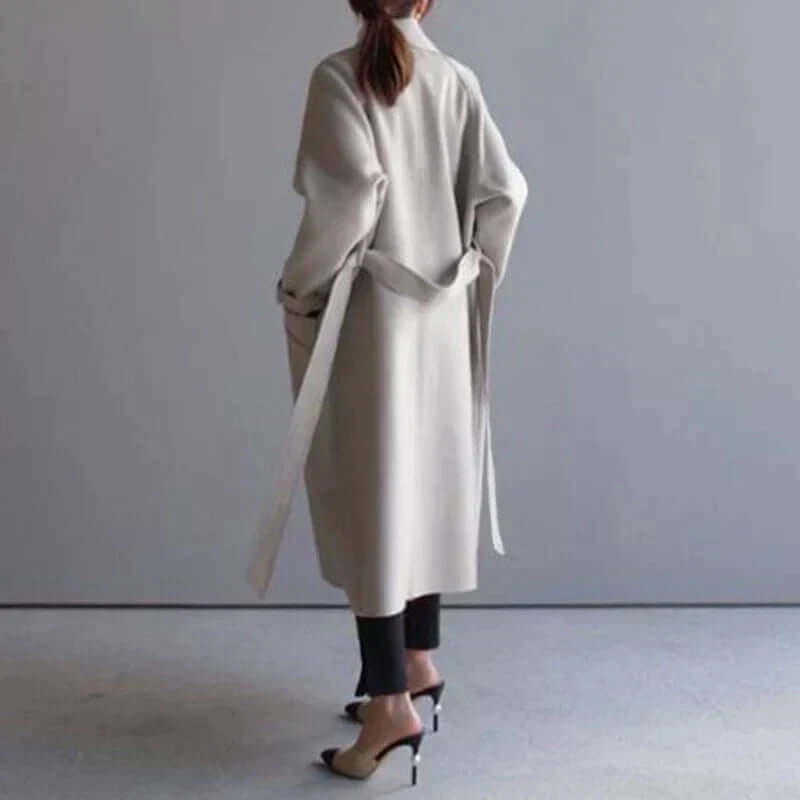 EB | Damen Oversized Gürtelmantel