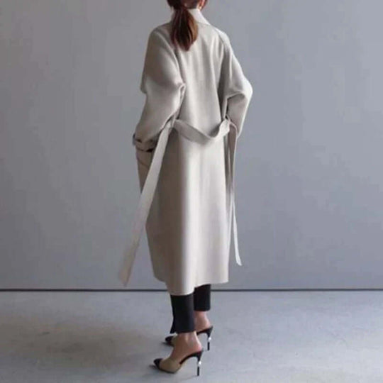 EB | Damen Oversized Gürtelmantel