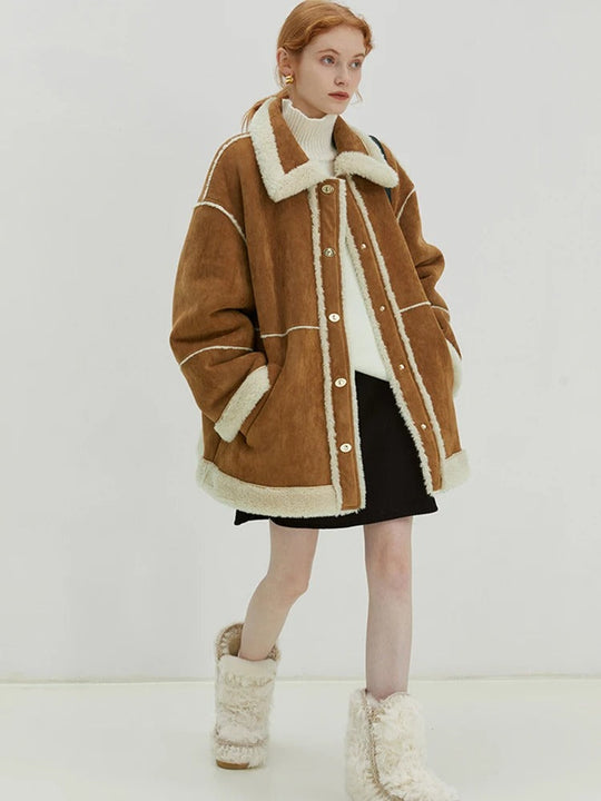 EB | Gemütliche Jacke mit Sherpa Futter