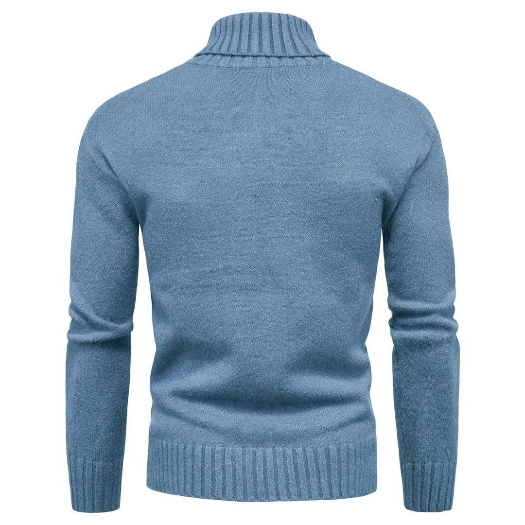 Damen Hochwertiger Rollkragenpullover mit luxuriösem Strickmuster EB
