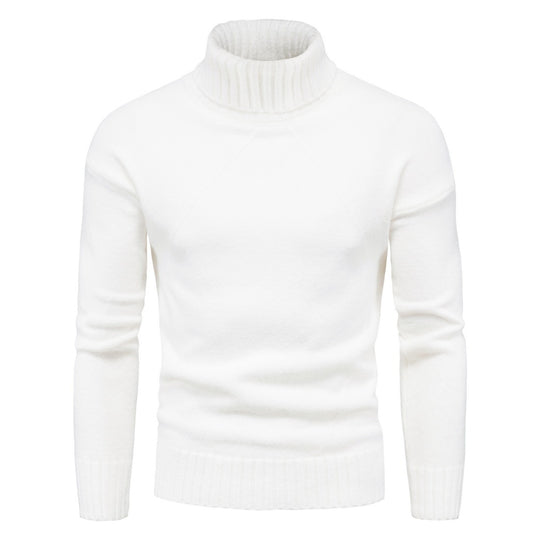 Damen Hochwertiger Rollkragenpullover mit luxuriösem Strickmuster EB