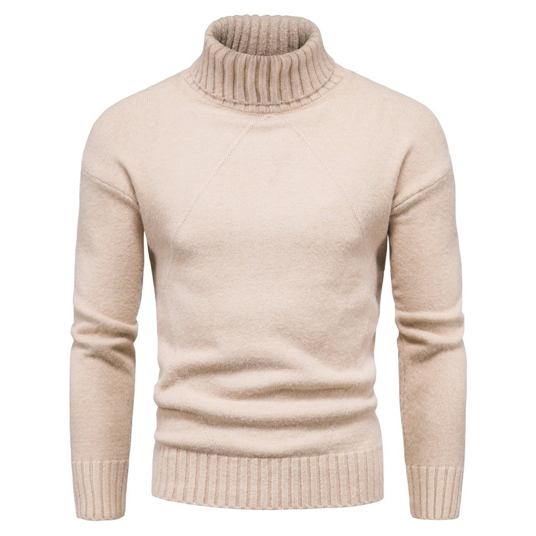 Damen Hochwertiger Rollkragenpullover mit luxuriösem Strickmuster EB