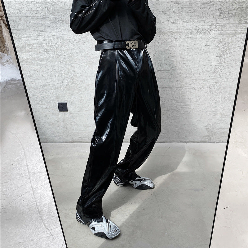 Herren Hochwertige und stylische Lackhose EB