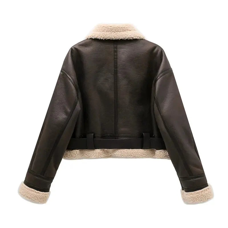 EB | Plüschgefütterte Damenjacke