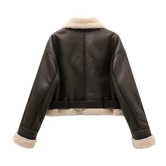 EB | Plüschgefütterte Damenjacke