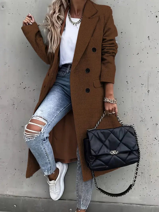 EB | Trenchcoat Klassisch Zeitlos Stil Ideal für den Winter