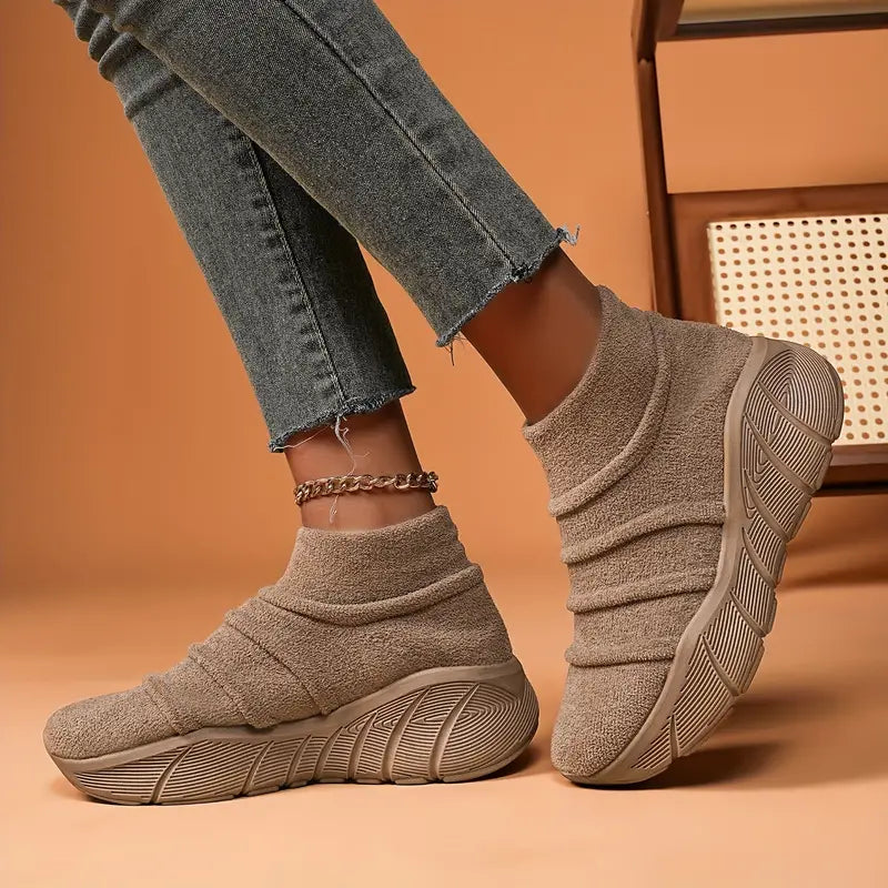 Gemütliche Plüsch-Laufschuhe für Frauen EB
