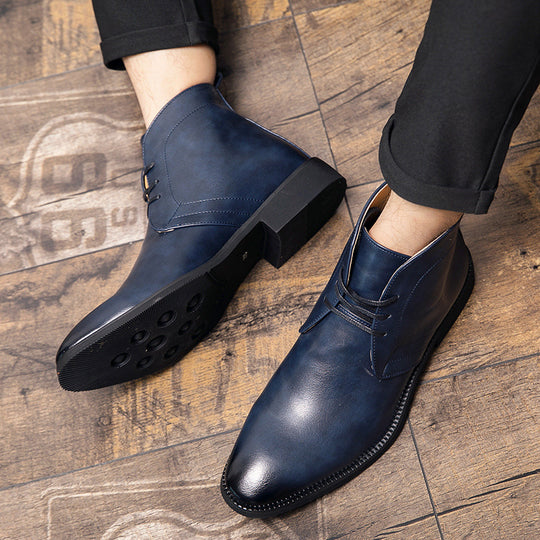 Damen Elegante und komfortable Echtleder Stiefel EB