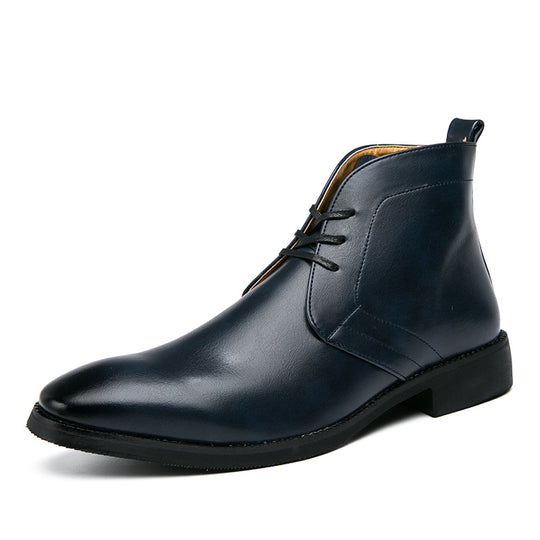 Damen Elegante und komfortable Echtleder Stiefel EB