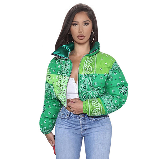 Damen modische Steppjacke EB