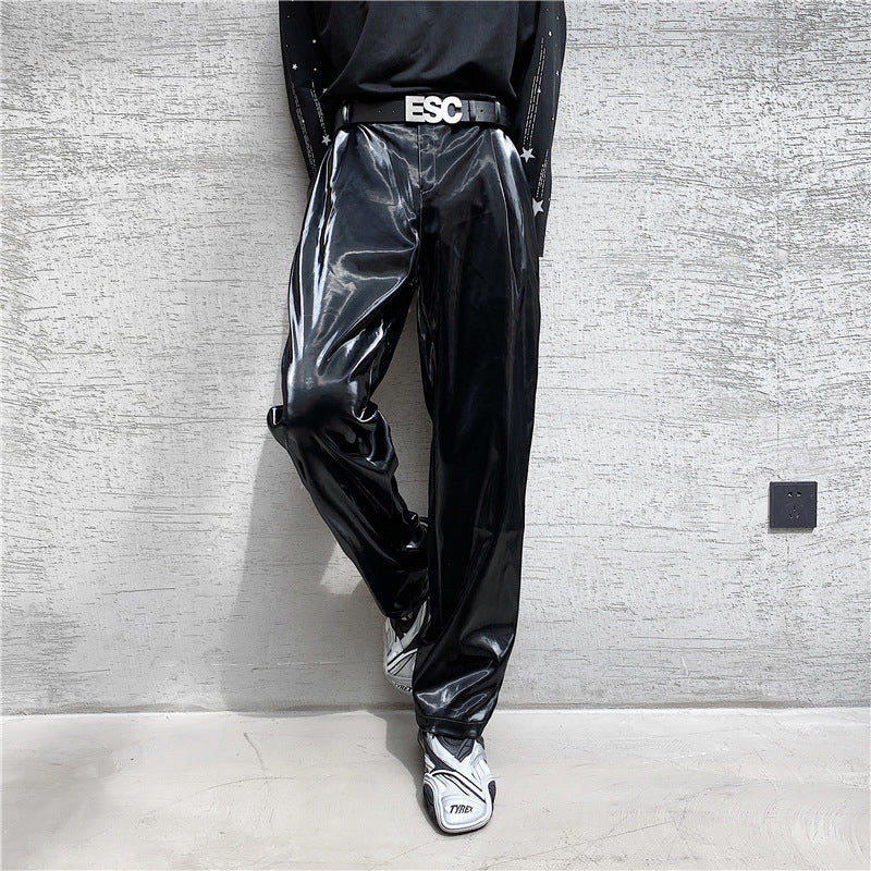 Herren Hochwertige und stylische Lackhose EB