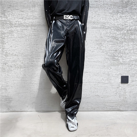 Herren Hochwertige und stylische Lackhose EB