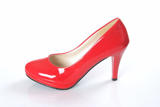 Damen nan elegante Brautpumps mit abgerundeter Vorderkappe, gepolstertem Komfortfußbett und schlankem Kegelabsatz EB