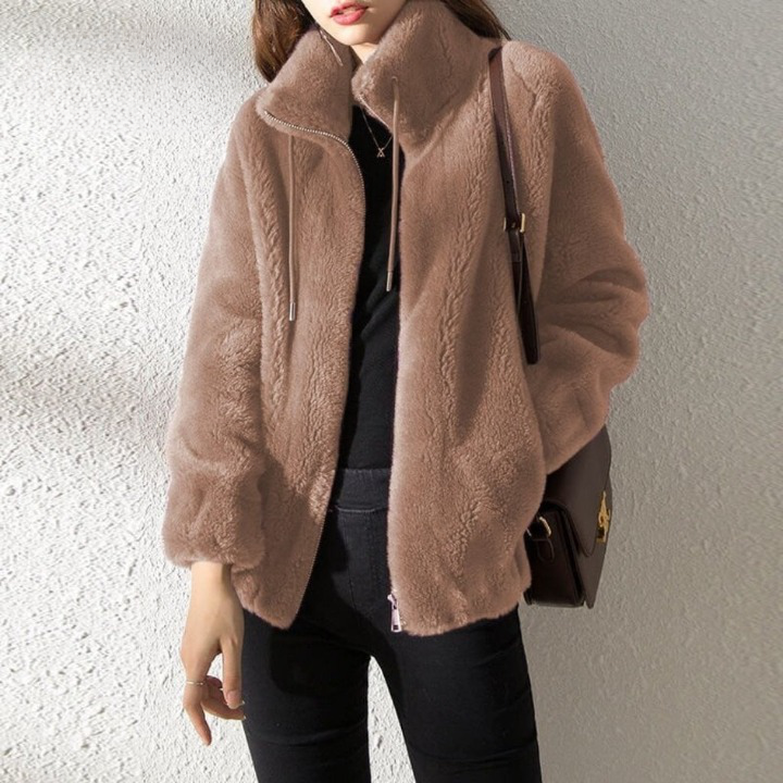 EB | Doppelseitige Jacke mit Frontreißverschluss