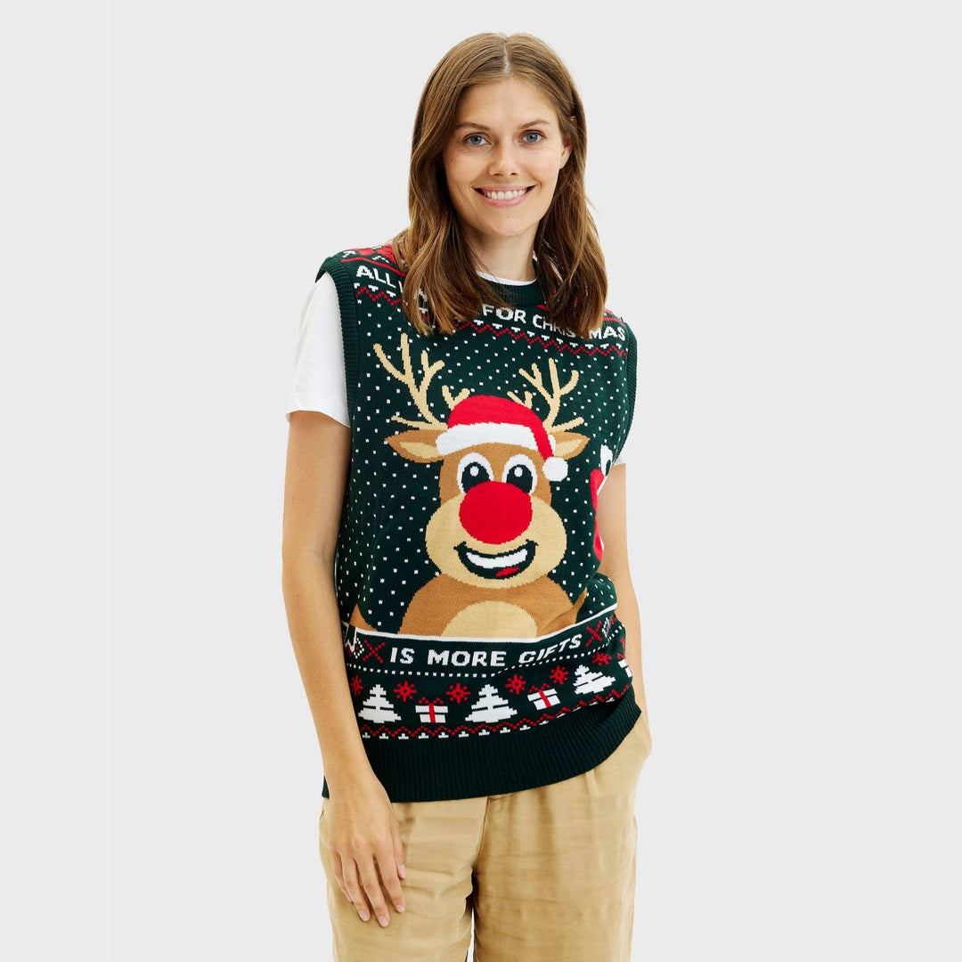 EB | Rudolphs Weihnachtsweste Damen