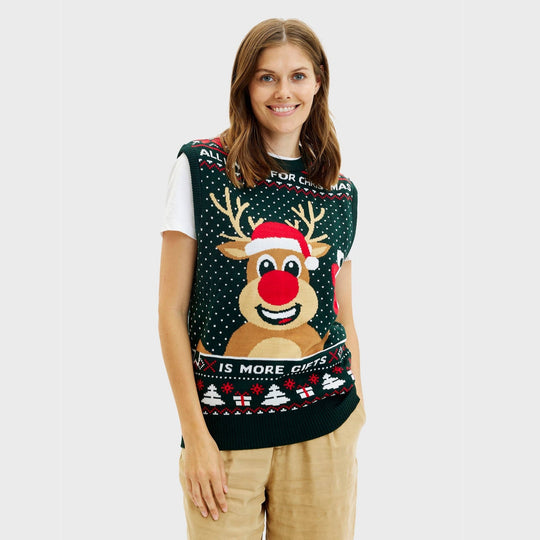 EB | Rudolphs Weihnachtsweste Damen