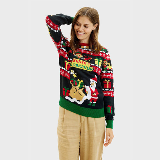 EB | Santa's Workshop Weihnachts-Pullover Damen