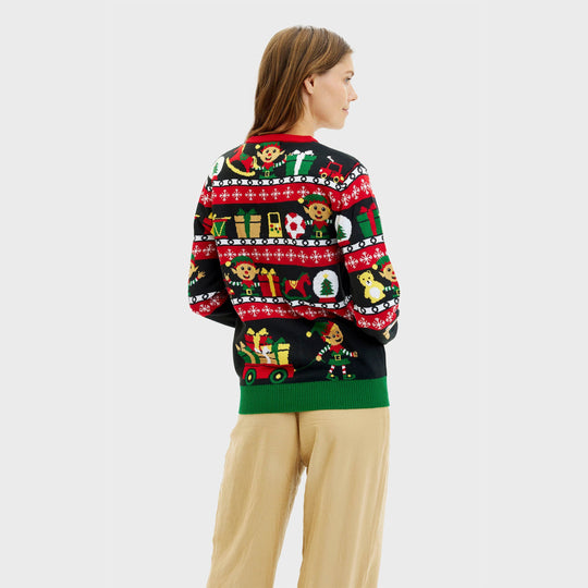 EB | Santa's Workshop Weihnachts-Pullover Damen