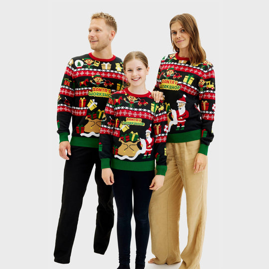 EB | Santa’s Workshop Pullover Herren