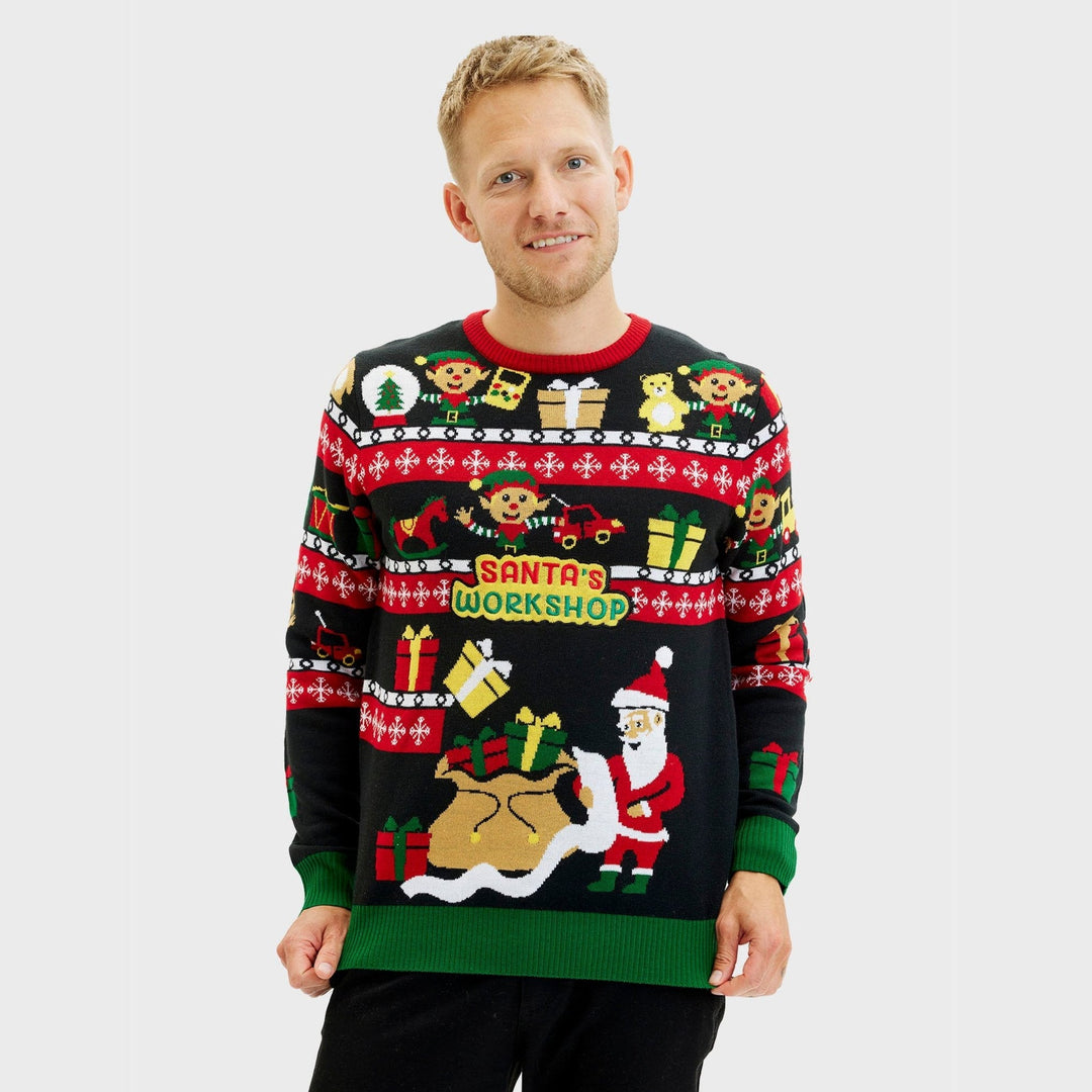 EB | Santa’s Workshop Pullover Herren