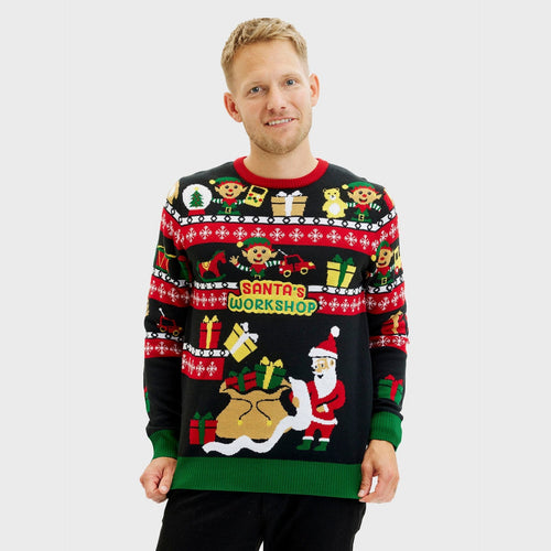 EB | Santa’s Workshop Pullover Herren