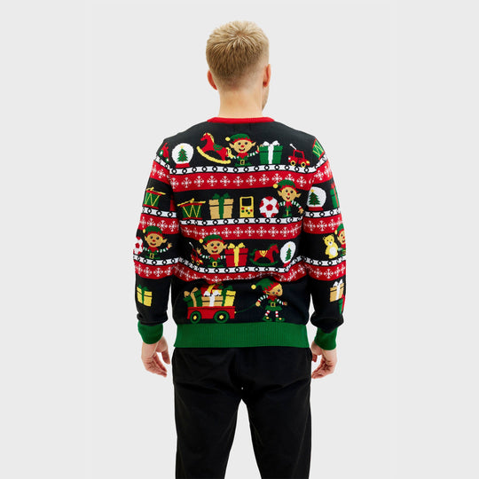 EB | Santa’s Workshop Pullover Herren