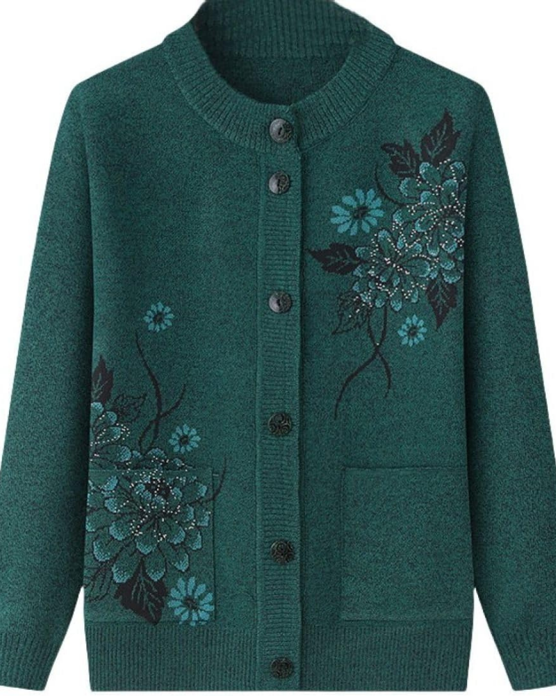 EB | Floral Charm Strickjacke