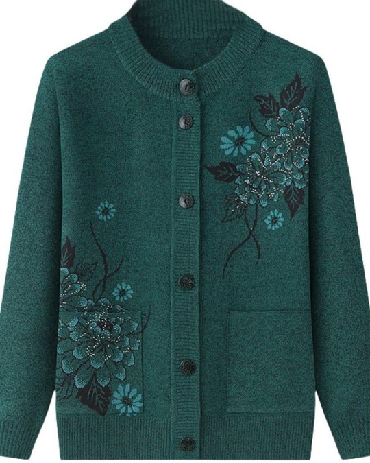 EB | Floral Charm Strickjacke