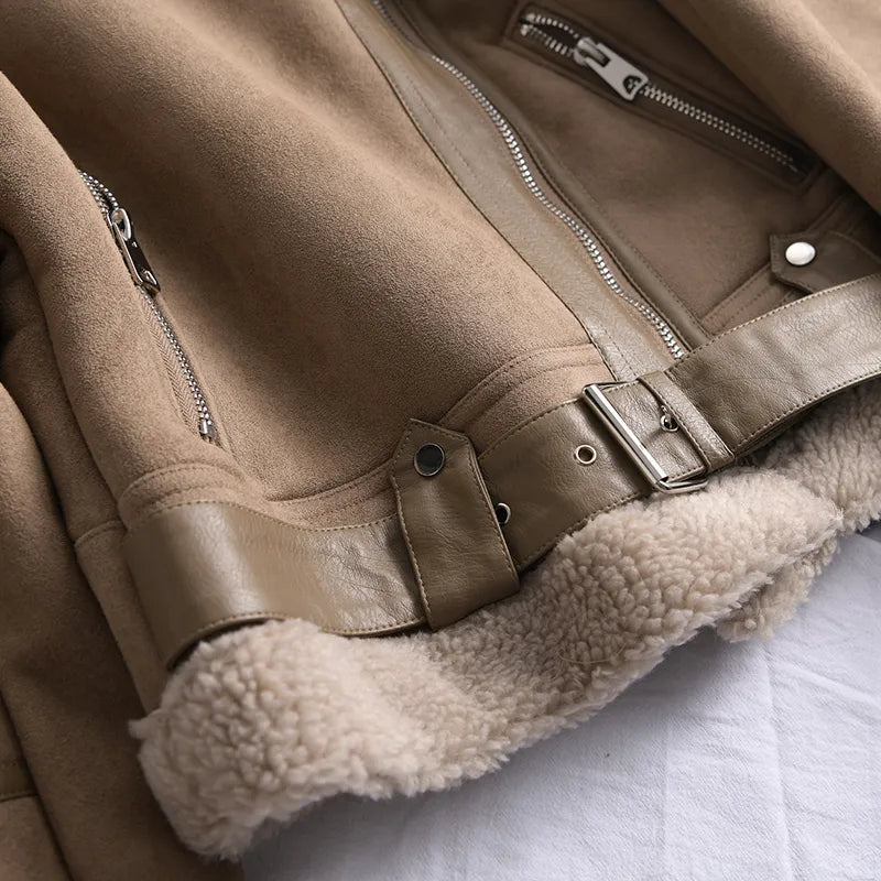 EB | Wildleder Winterjacke - Warm & Stilvoll