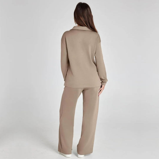EB | Damen Loungewear Satz mit Weiten Hosen