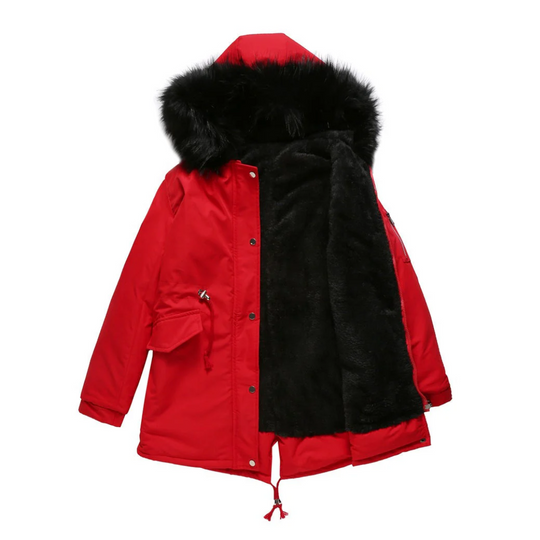 EB | Winter Parka Jacke Niedrigknöpfen