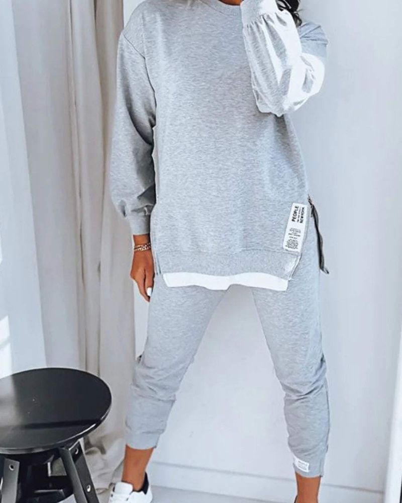 EB | Sweater und Hose Zweiteiler Set