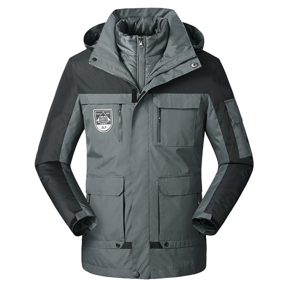 EB | Gestepptes Double-Jacket - Veil