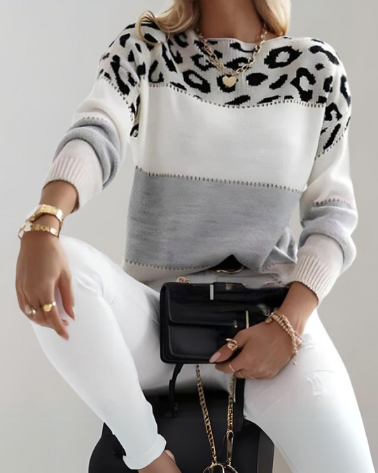 EB | Leoparden Design Pullover