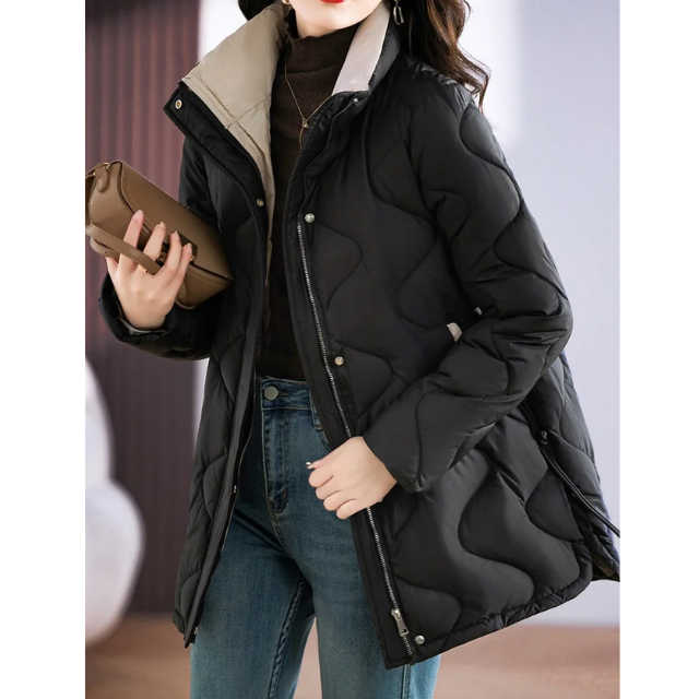 EB | Elegante gesteppte Jacke mit Stehkragen für einen Smart-Look Ideal für Herbst/Winter