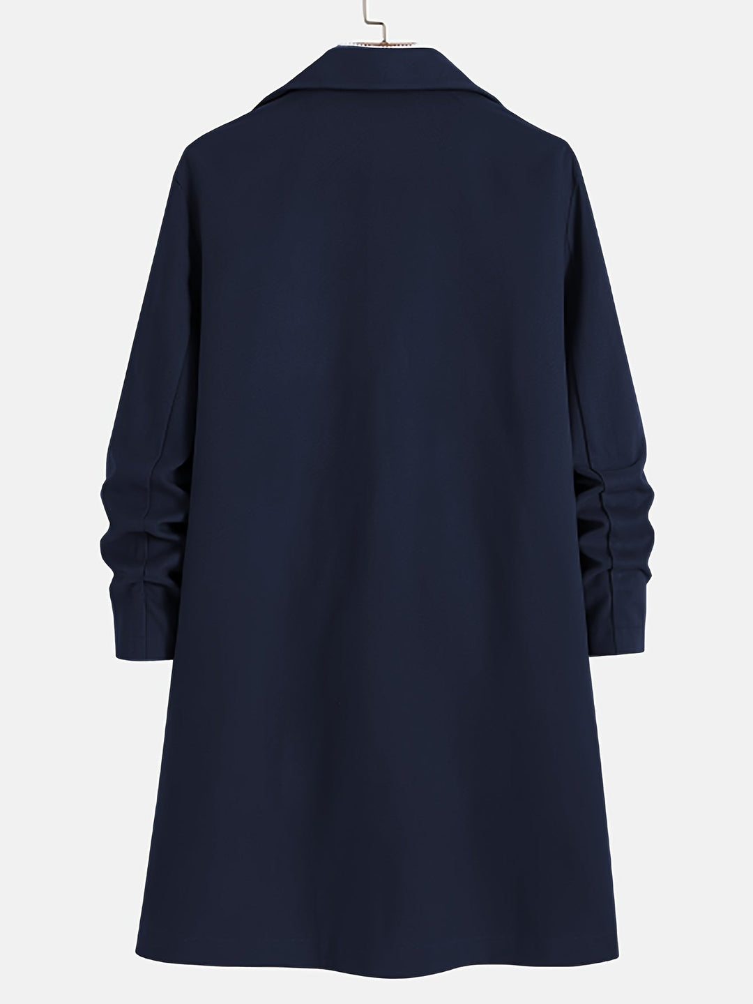 EB | Elegante Lange Jacke Polyester und Wolle Klassisch und Warm