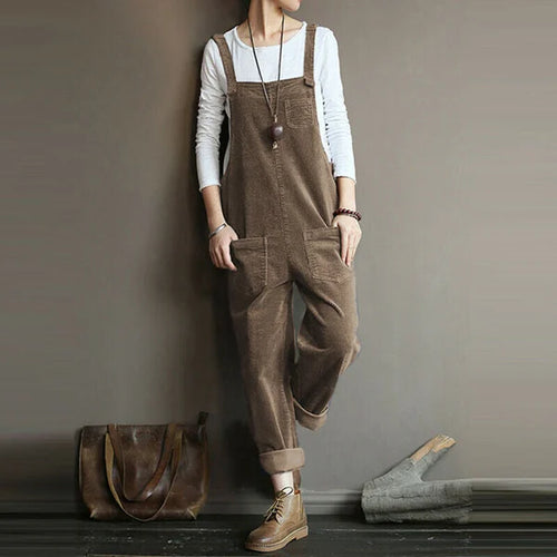 EB - Lässiger Cord-Jumpsuit