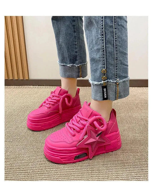 EB | Sneakers Donna mit Plateau und Stella