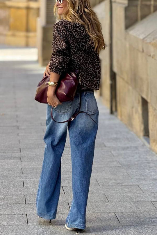 EB | Leopardenmuster Jacke