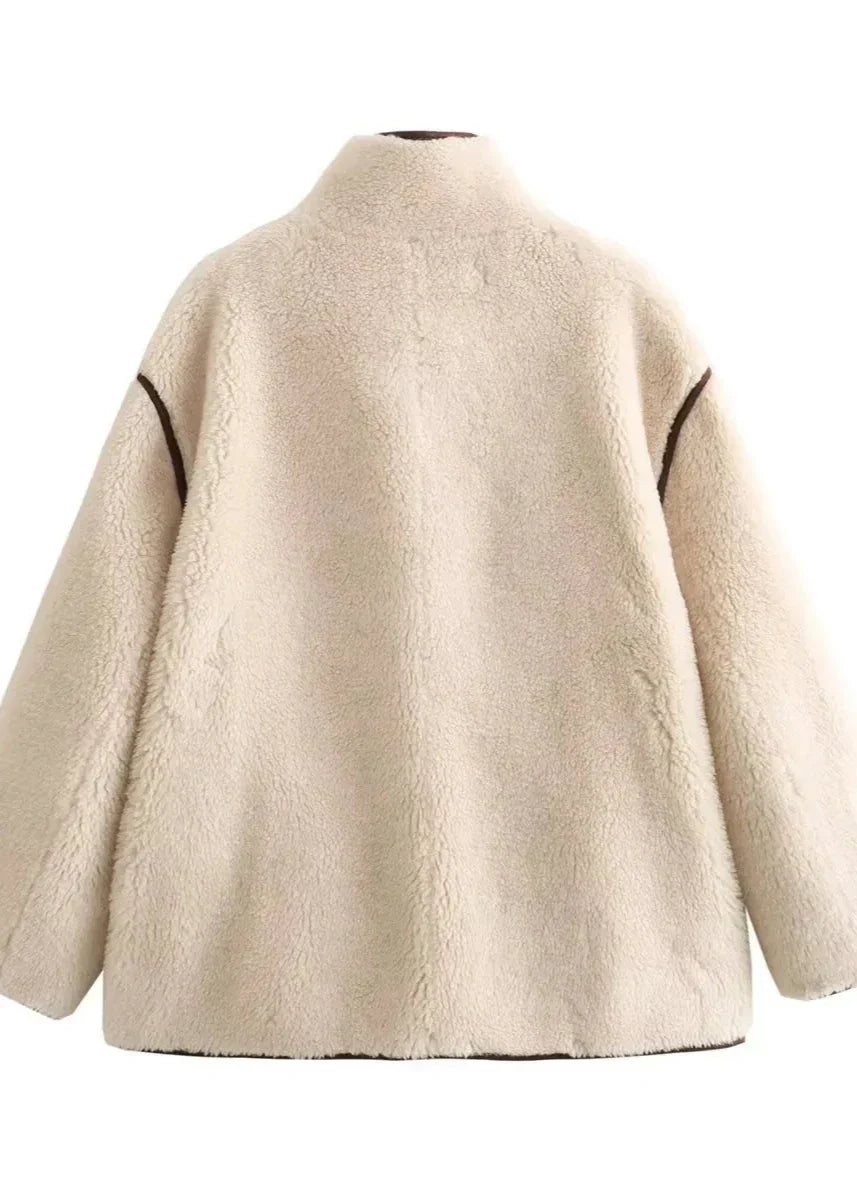 EB | Luxus Fleece-besetzte Jacke
