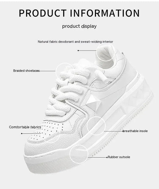 EB | Herren Sneakers mit dicker Sohle – Urban Style and Comfort!